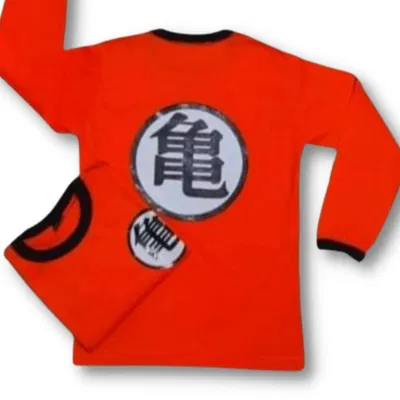 Remera Dragon Ball Naranja 