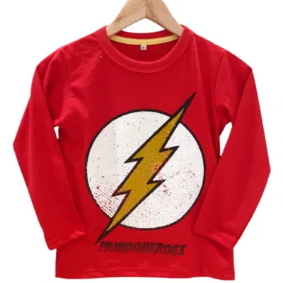 Remera Flash Roja
