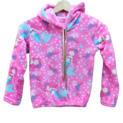 Buzo De Piel Sirenas Rosa