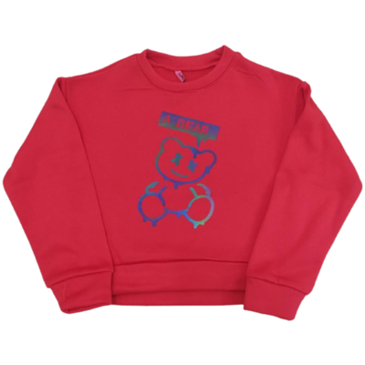 Buzo Osito Reflex Rojo