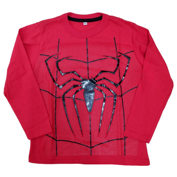 Remera Hombre Araña Relieve