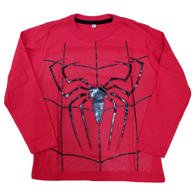 Remera Hombre Araña Relieve