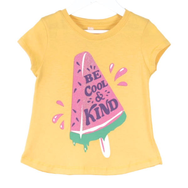 Remera Helado Sandia Amarilla