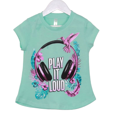 Remera Auriculares Verde