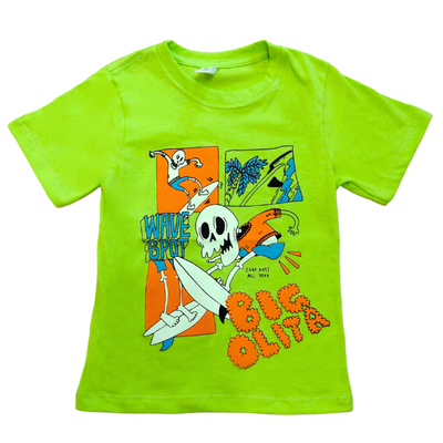 Remera Esqueleto Big Olita Verde