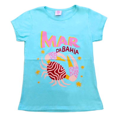 Remera Mar Da Bahia Turquesa