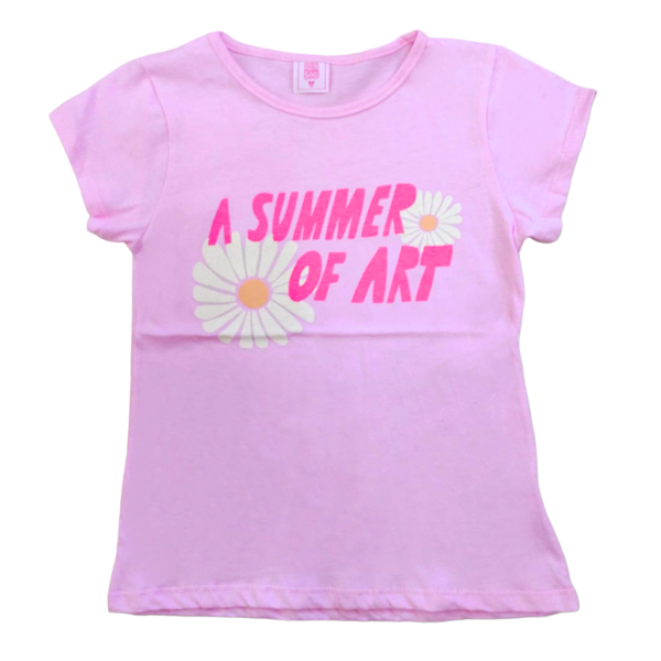 Remera Summer Of Art Rosa
