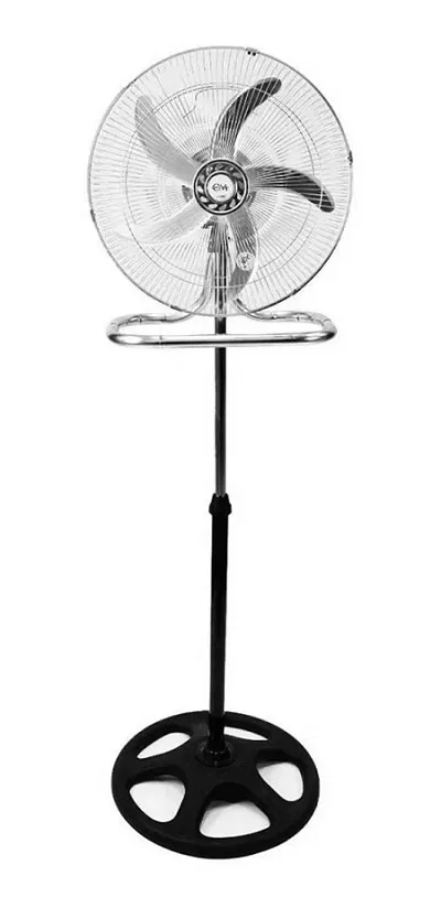 Ventilador de Pie 18" Embassy 3 en 1  5 Aspas Base Plástico