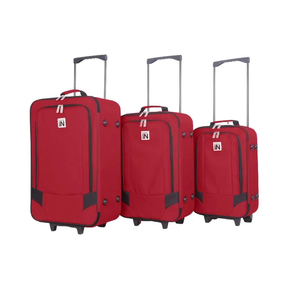 Valija Carry On Check In Combo x 3 - Rojo | 31623