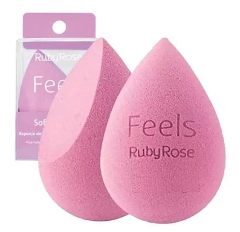 Backstage B31 Fluffy Soft Blender – Weicher Make-up Pinsel, Vegan, Made In Germany