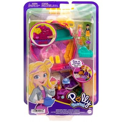Polly Pocket Something Sweet Cupcake Compact - Mattel