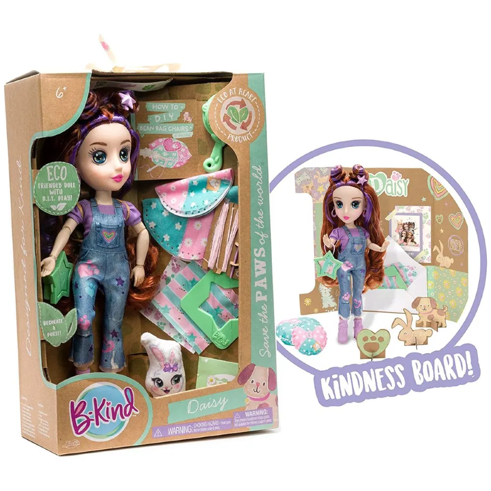 B-Kind Dolls Brianna Eco Friendly Fashion Doll - Jada Toys