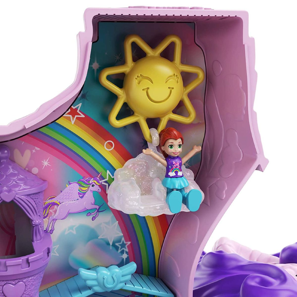 Polly Pocket Unicorn Party Playset - Mattel