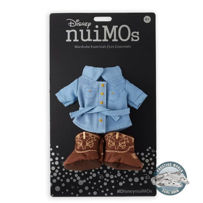 Disney Store Nuimos Outfit Cowboy Para Peluches Nuimos