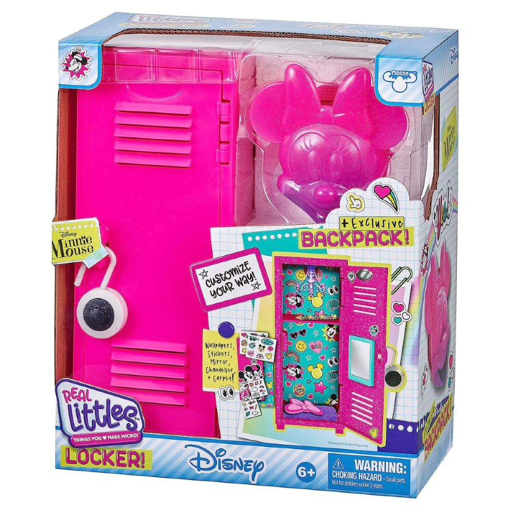 Real Littles Disney Minnie Mouse Locker Exclusive Backpack
