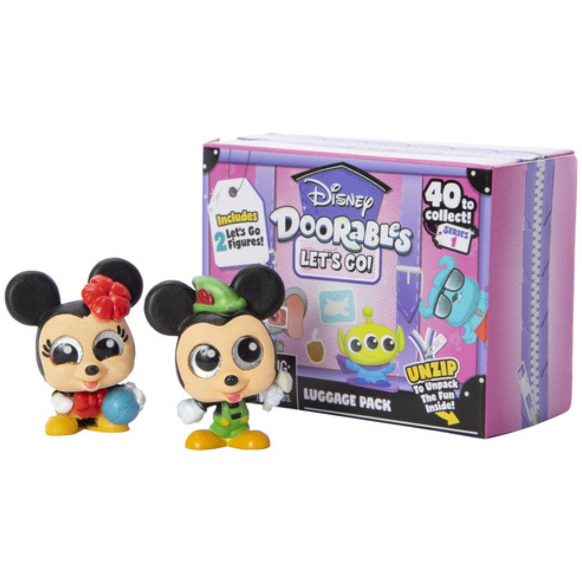 Disney Doorables Lets Go Luggage Pack
