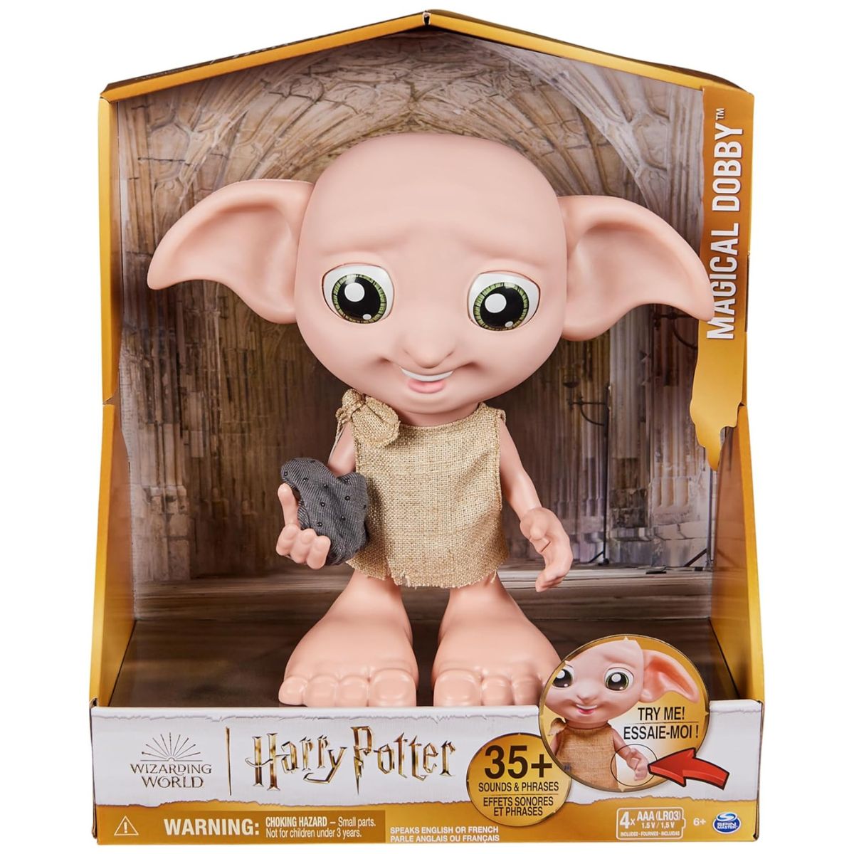 Wizarding World Harry Potter Interactive Magical Dobby The Elf