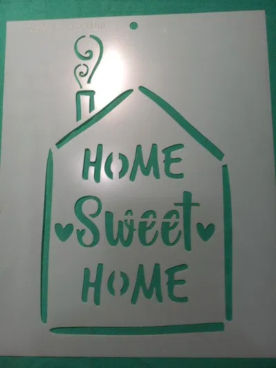 Stencil H010 20 X 25