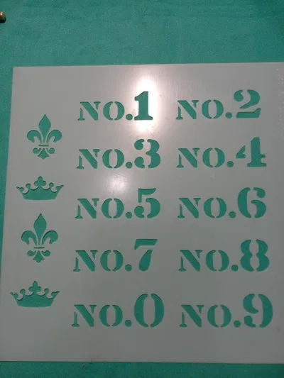 Stencil G005 20 X 20