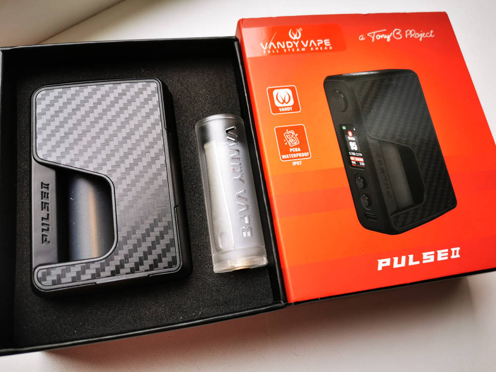 VANDY VAPE - PULSE II MOD - CARBON FIBER -