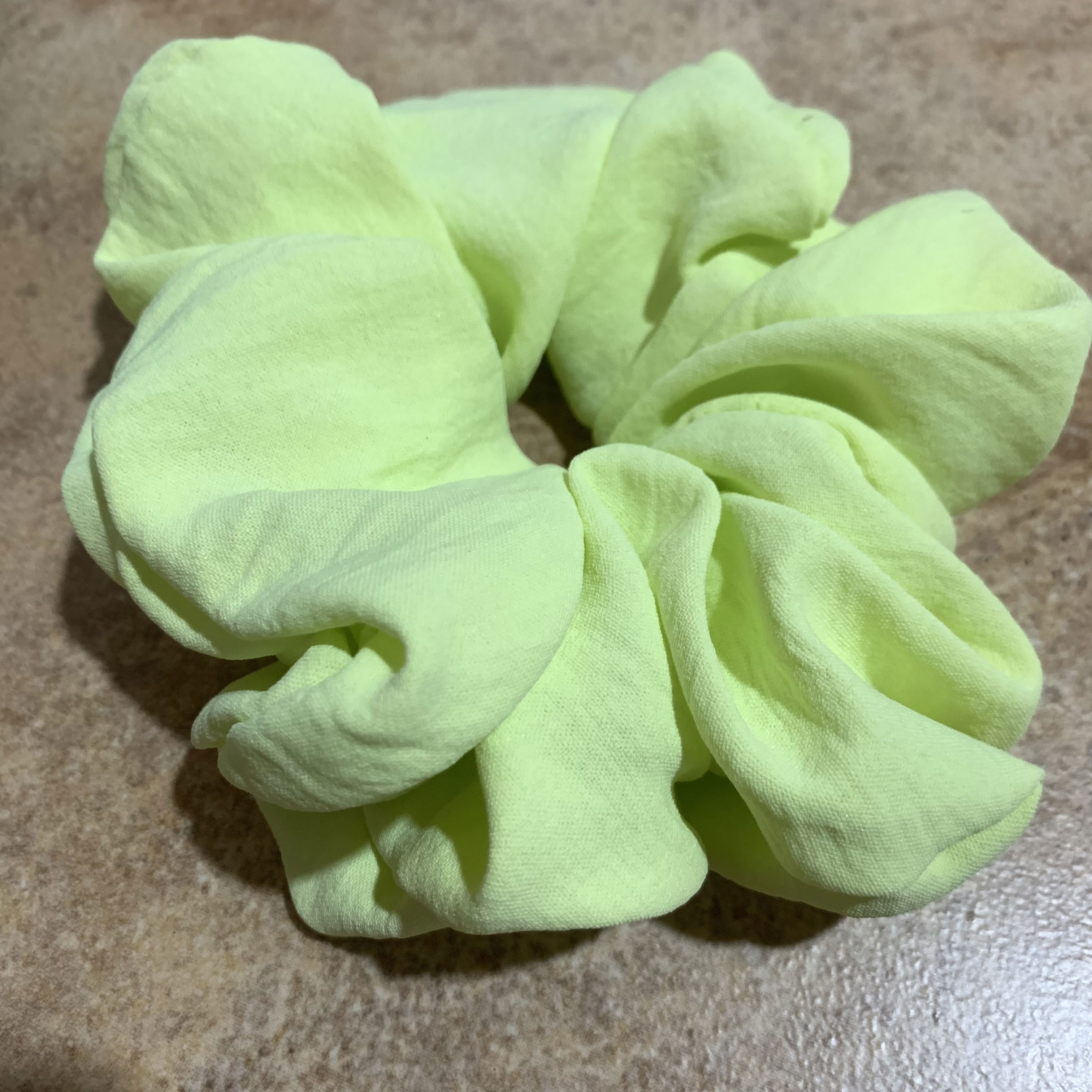 Scrunchie XL Amarillo
