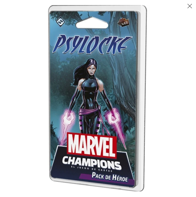 Marvel Champions: El Juego de Cartas – Psylocke Pack de Héroe