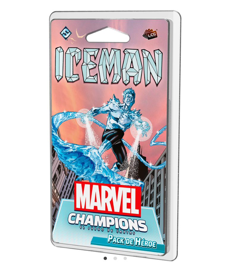 Marvel Champions: El Juego de Cartas – Iceman Pack de Héroe