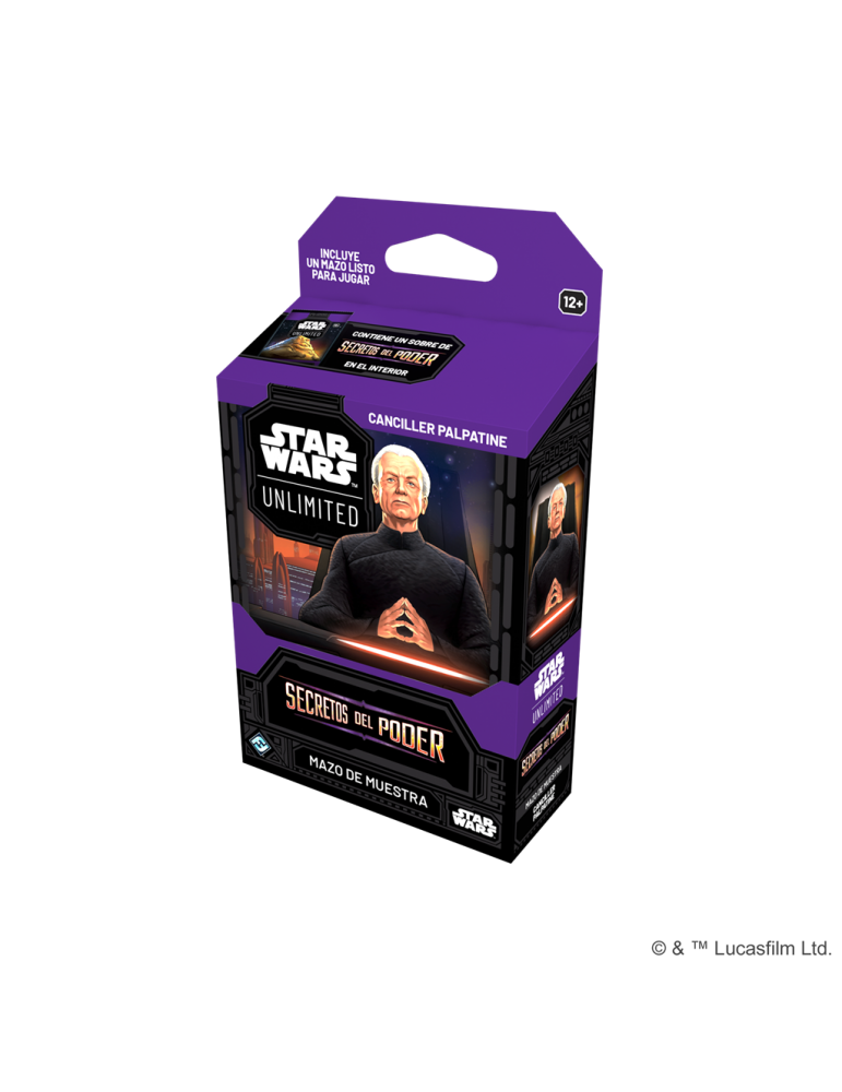 Star Wars: Unlimited – Secretos del Poder – Mazo Inicial Canciller Palpatine